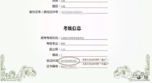 中國音樂學院2017夏季技能考級成績查詢方法及技術咨詢指南