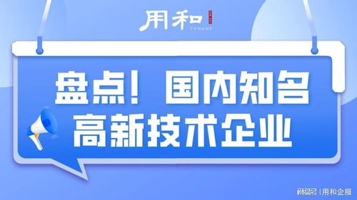 國內(nèi)知名高新技術(shù)企業(yè)大盤點(diǎn)與技術(shù)交流